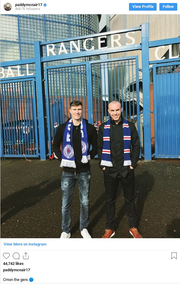 CelticSection's tweet image. 🚨 Transfer Rumour

Celtic manager Neil Lennon confirms interest in £5m rated Paddy McNair.

Lennon has said “there’s an interest there, yeah” in regards to the fellow Northern Irishman. 

McNair has already devided opinion amongst hoops fans after being pictured outside ibrox.