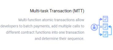 -Multi-task Transactions-It's essentially a batch transaction. You can bundle transactions into a single transaction which reduces the transaction cost considerably. $VET  #VET  $VTHO  #VeChain 9)