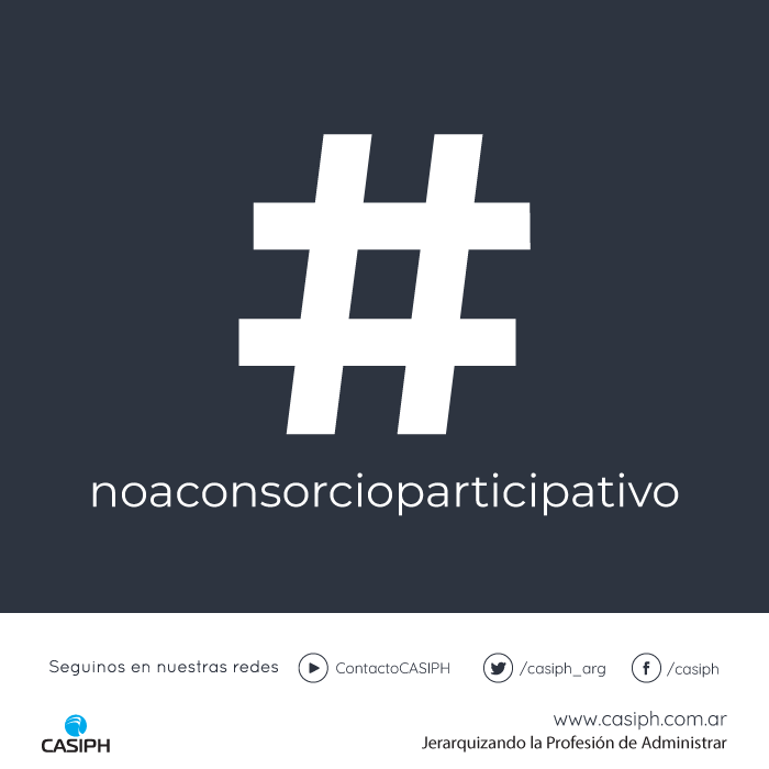 casiph_arg's tweet photo. ❌ Decile #noaconsorcioparticipativo ❌

📢 Seguinos en nuestras redes
🔹Facebook > https://t.co/tj9iCQdntp
🔹Twitter > https://t.co/FklaJq6HTh
🔹Youtube > https://t.co/QGDagMEtaT

#CASIPH
✉️ contacto@casiph.com.ar
📍 M. R. Trelles 749 Dpto.
🌐 https://t.co/FaMekPrVAP https://t.co/wNNy5wVlQv