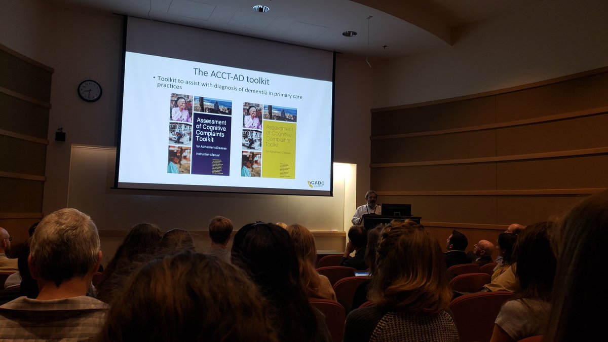 OphirKeret's tweet photo. Great grand round @UCSFmac by Dr. Rosen: We need primary care providers to engage in diagnosing and managing dementia, while acknowledging their challenges for this task. The ACCT toolkit was designed specifically for this goal and adresses these challanges. https://t.co/hxs6nbhiUU