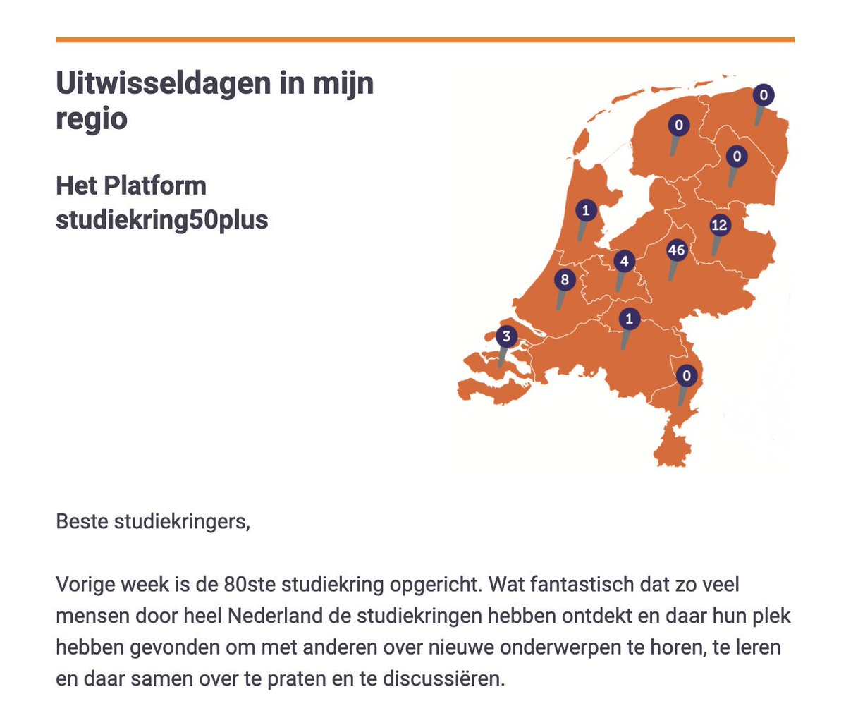 De PlatformPost is weer verstuurd! In deze PlatformPost onder andere een oproepje om regionale uitwissel-bijeenkomsten te gaan organiseren, nieuws van de Startersgroep, een nieuwe training gespreksleiders en natuurlijk een column van Cor. mailchi.mp/studiekringen5…