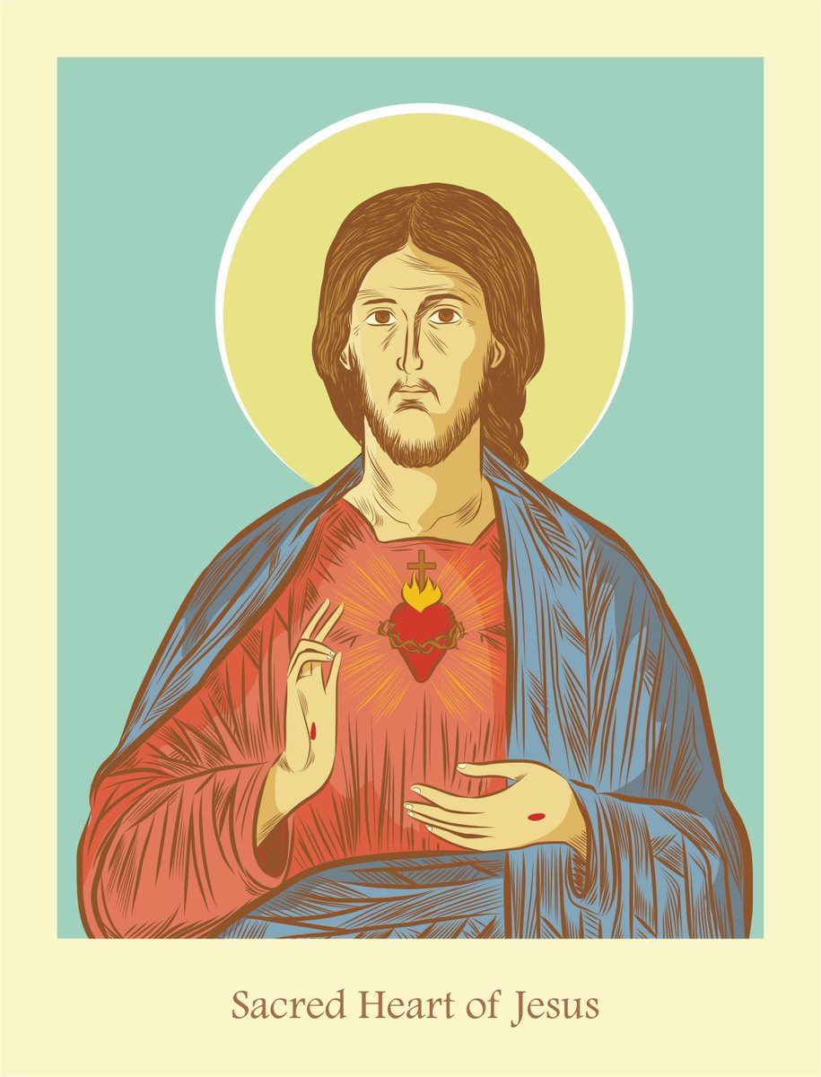 Today we celebrate the Feast of the Most Sacred Heart of Jesus. To Catholics, the Sacred Heart represents the everlasting love Jesus has for all humanity. ❤️  This #ReligiousFreedomWeek we pray for the #StrengthInHope to continue caring for all our brothers &amp; sisters in need.