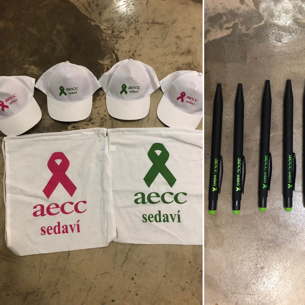 Aecc.Sedavi,os trae novedades!!
Mañana en el Mercado Municipal,ponemos a la venta:
Bolígrafos,mochilas y gorras.
Gorras y Mochilas 5€
Bolígrafos 2€
Os esperamos,estaremos de 10h a 13,30h.