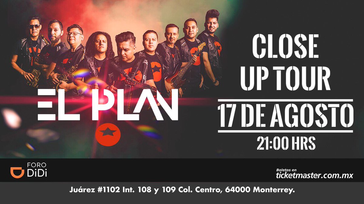 JairAlcala's tweet photo. ¡Este día es solo para la gente indicada!
Próxima semana arranca la preventa por @Ticketmaster_Me
#CloseUpTour @ElPlan @ForoDiDi https://t.co/qKIIOOP3GO