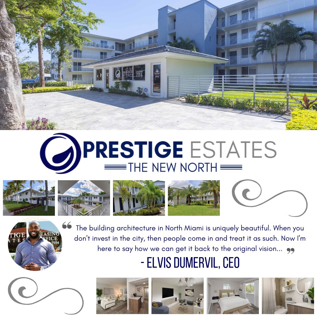 Working hard every day to give renters the best new living in <a href="/NoMiNews/">CityofNorthMiami</a> and <a href="/CityNMB/">CityofNMB</a> ✊