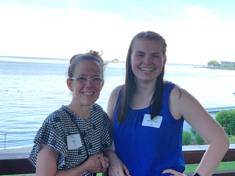 Yesterday edm interior designers Dawn and Mary Kate attended the 2019 IIDA NE Connecticut Clambake in the beautiful coastal town of Branford, CT