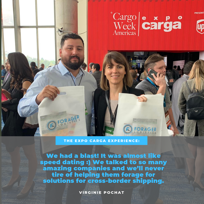 ForagerSCS's tweet photo. We're already looking forward to next year at @ExpoCarga! #expocarga2019 https://t.co/rKQHrPWq3s