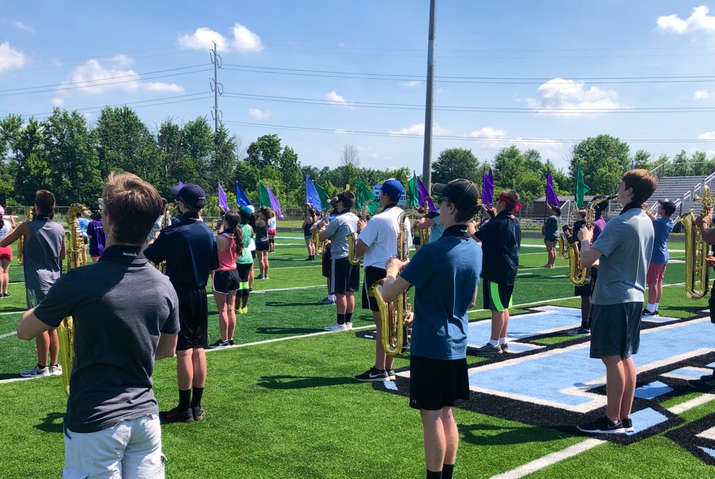 First full band ensemble rehearsal of 2019!