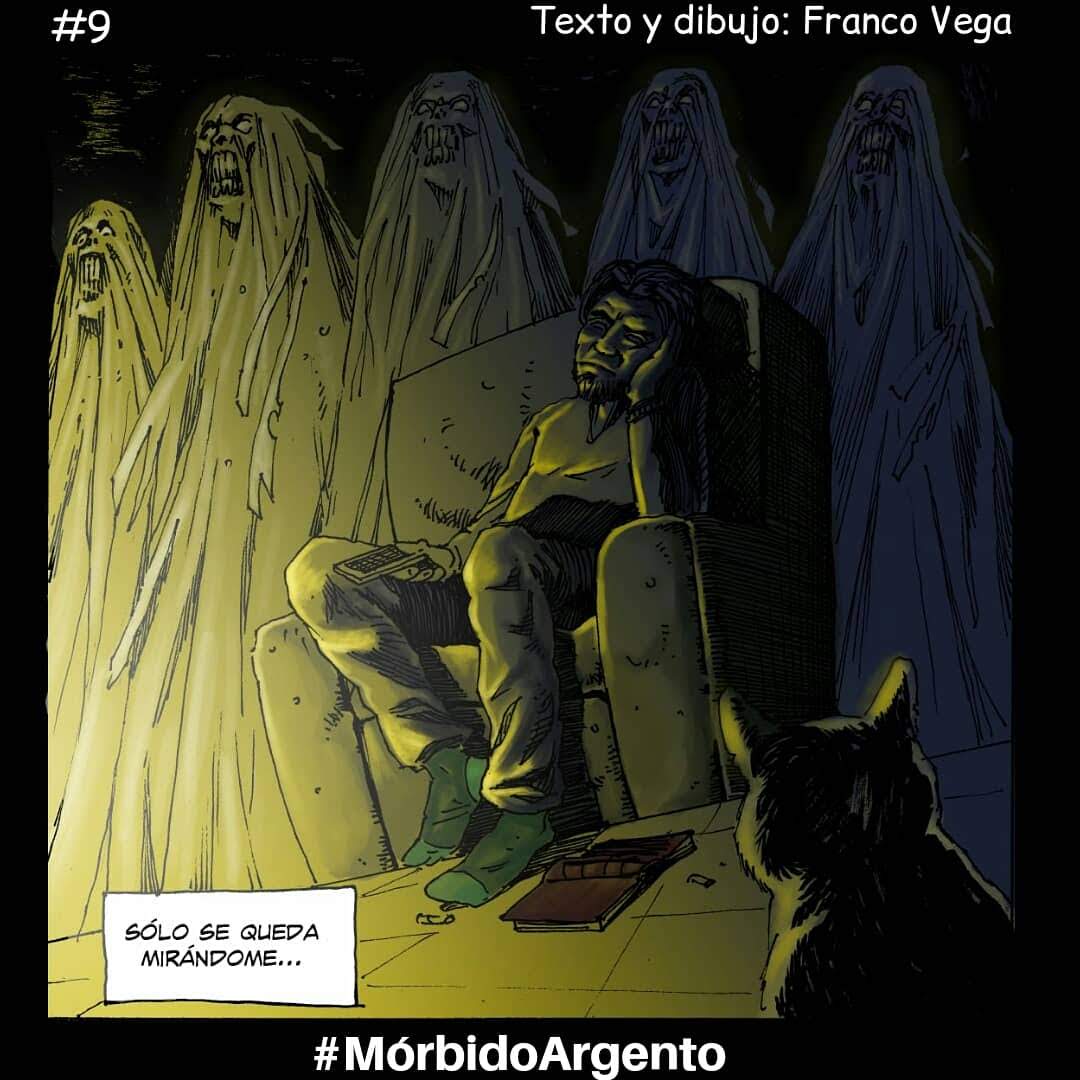 SoyDilo's tweet photo. Terminó la primera temporada de #MórbidoArgento y se la compartimos para que las disfruten todas juntas.
Ilustraciones de @FrancoPVega1 y textos de @DiloEsteban.
Gracias @maurocroche por prestarnos a tu personaje :D https://t.co/ggmz9CH67d