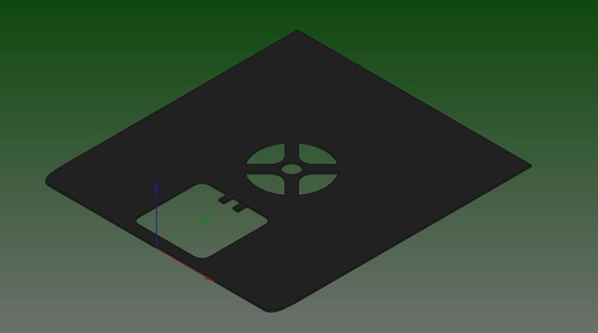 robotaleh's tweet image. Sigo practicando y mejorando con #FreeCAD comenzando a dar forma al diseño de #FujitoraBot, robot siguelíneas con Brushless de @OPRobots, que ya teníamos hecho en SketchUp.
Igual me estoy pasando cuatro pueblos con las restricciones 😅