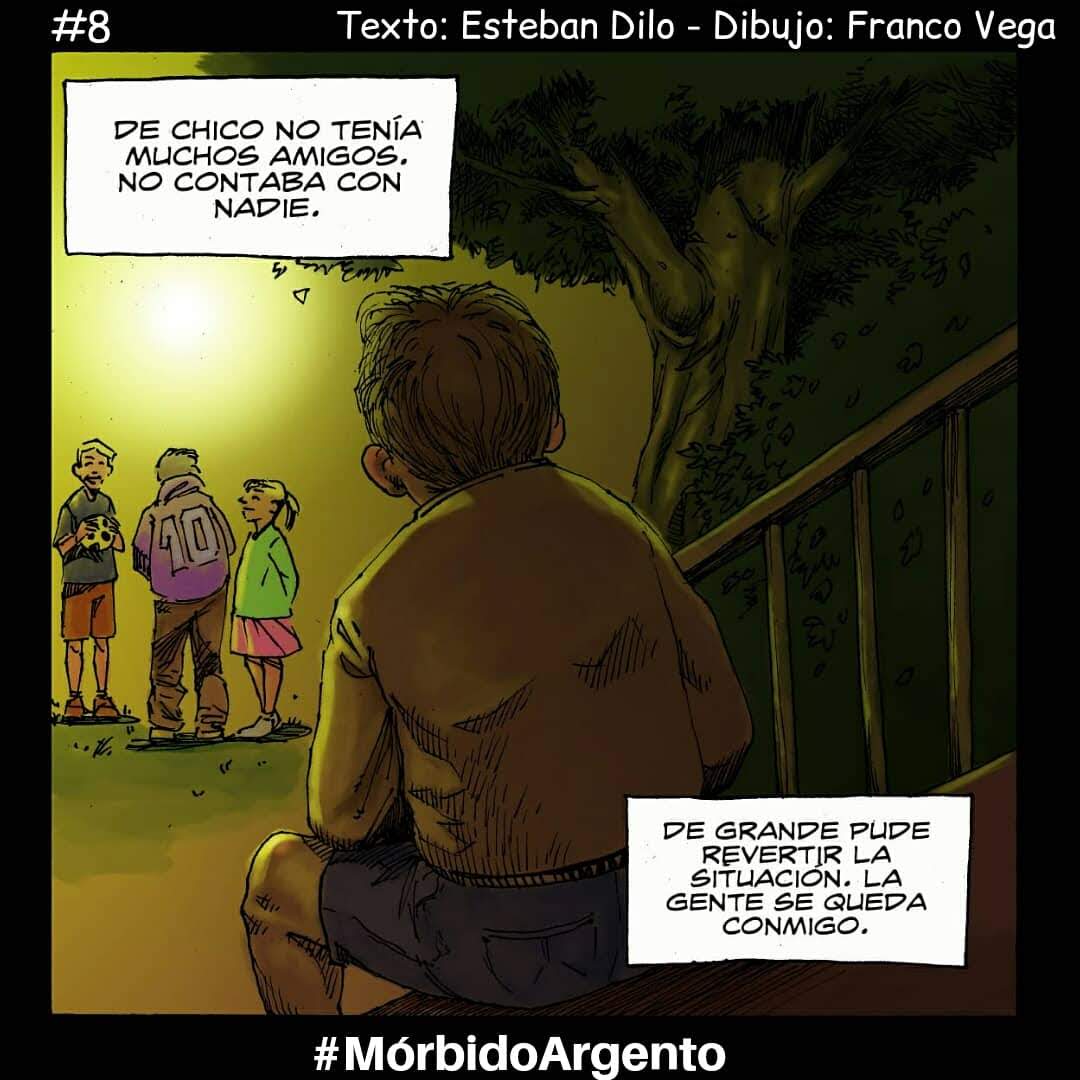 SoyDilo's tweet photo. Terminó la primera temporada de #MórbidoArgento y se la compartimos para que las disfruten todas juntas.
Ilustraciones de @FrancoPVega1 y textos de @DiloEsteban. https://t.co/eUWmINDckq