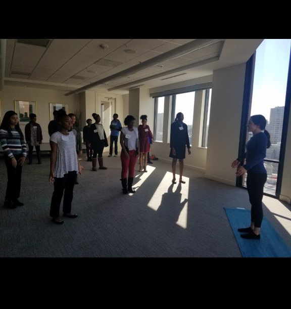 AwesomeAmbition's tweet photo. Check out our yoga moves. Come stretch and grow with us. Join us today. #awesomeambitions #growth #awesomegirls #beamentor #beamentee #knowyourworth #kck #kcmo https://t.co/oeIrpwOW5w