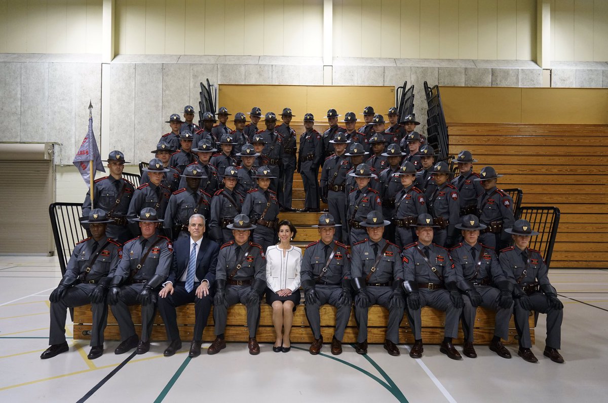 Today, the <a href="/RIStatePolice/">RI State Police</a> graduated the most diverse class of troopers in state history. Congratulations to the Class of 2019 and thank you for your service!