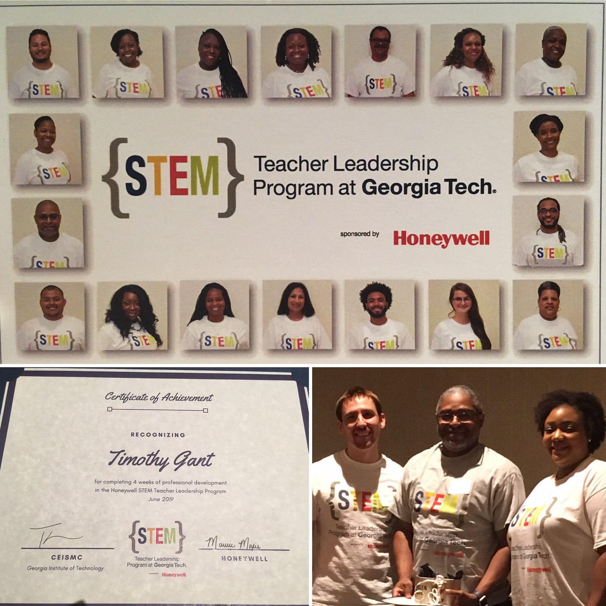 DCSDSTEM's tweet photo. Congratulations to this year’s  @DeKalbSchools cohort of the @honeywell @CEISMC #STEMLeadershipProgram. Four amazing teachers will represent us in this year’s class. @dcsdctae @greedygunt2 https://t.co/tsmcOiPtX1