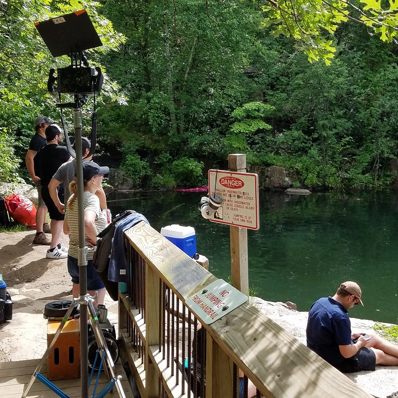 StearnsCountyMN's tweet photo. Quarry Park got attention of small screen producers. Cameras were rolling yesterday at the park which will be featured in an upcoming commercial. Details about the TV ad can’t be released at this time, but we’ll be sure to share when it’s set to be released next summer! #MNparks https://t.co/Yh3LHvnopd