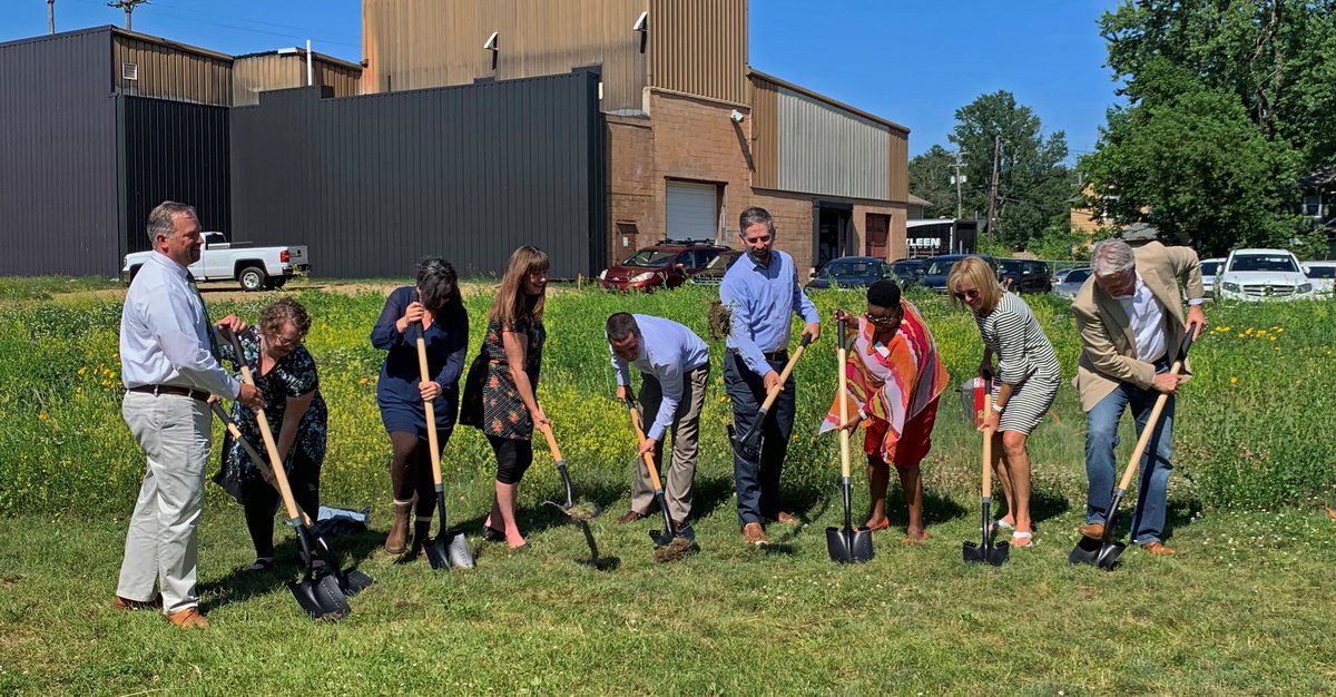 ByceAssociates's tweet photo. Yesterday we celebrated the groundbreaking of The Creamery, located in the Kalamazoo Edison Neighborhood! We can't wait to see this project come to life! 

#ByceAssociates #Architecture #Engineering #InteriorDesign #GroundBreaking #TheCreamery #DiscoverKzoo #Community https://t.co/1W9xg2j7IZ