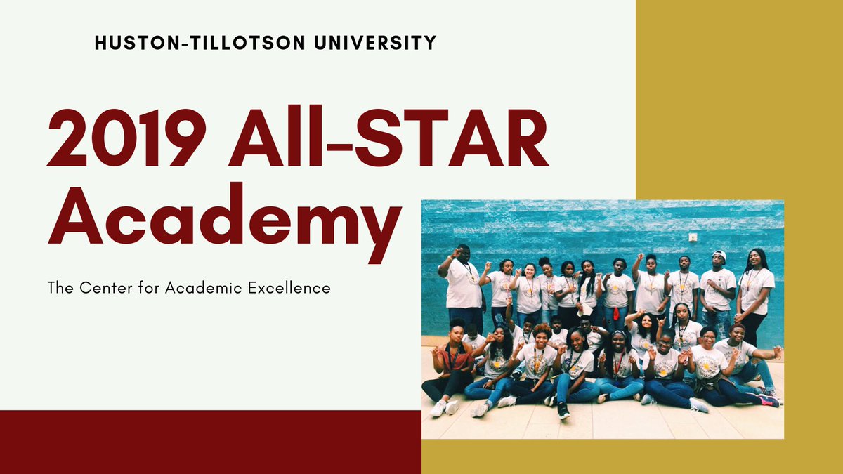 CAEassist's tweet image. The countdown begins for this year’s summer All-STAR Academy Program brought to you by The Center for Academic Excellence! Kickoff is this Sunday, June 30th ✨ The All-STAR Program is six weeks of growing as academics, leaders, and college students.  #HTisIDEAL #HTAllSTAR