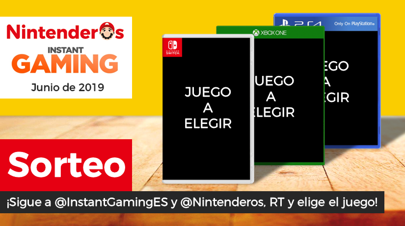 Nintenderos's tweet photo. ¡Sorteamos el juego que tú quieras!

➡️ Sigue a @InstantGamingES y @Nintenderos
➡️ RT aquí
➡️ Accede a este enlace: https://t.co/Q2GthHgbGv y selecciona el juego que quieras ganar
➡️ OPCIONAL: Cumple otros requisitos en el enlace anterior para tener más posibilidades

¡Suerte! https://t.co/vZMV2bAmFF