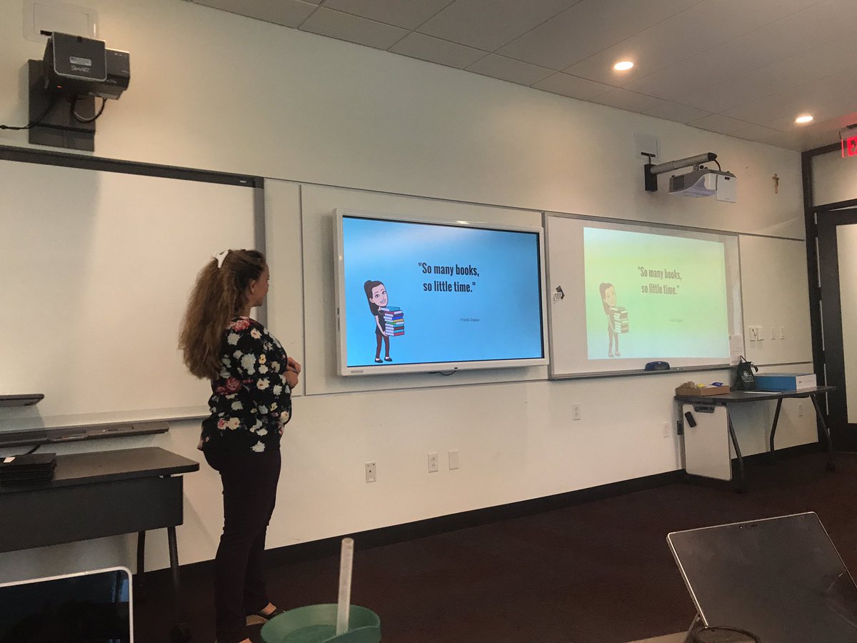 PeacocksClass's tweet photo. @Montalegre140 so excited about your plan to increase engagement in reading through Facebook Live! I love that students will have access to a library of read aloud done by the adults they ❤️ at their school! #TTSI2019 @PascoLiteracy https://t.co/LsAIxVvtlc
