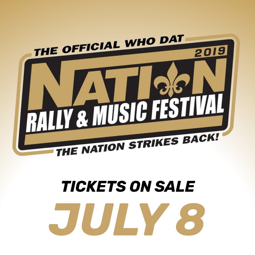 Vendors and volunteers can sign up at whodatnation.events