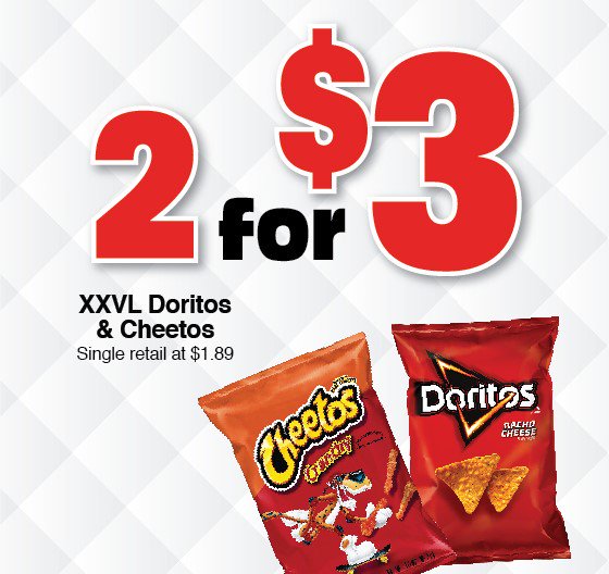 You can’t go wrong with these cheesy favorites 🧀

Swing over to your closest Roadrunner to take advantage of this deal.