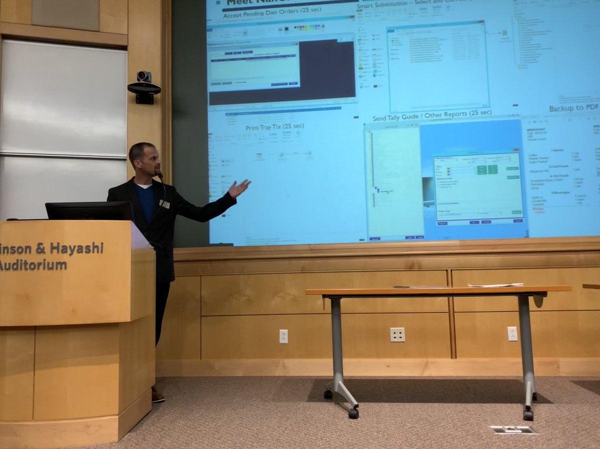 Computrition's tweet photo. A huge turnout at yesterday’s User Conference! Thank you to the team @UPMC Magee-Womens Hospital for a phenomenal job hosting and speaking and to Thomas Olson of AutoMate for sharing how automation makes a difference in foodservice! #CI2019UCs #EfficiencyBlueprint https://t.co/bJw3F4r6v1