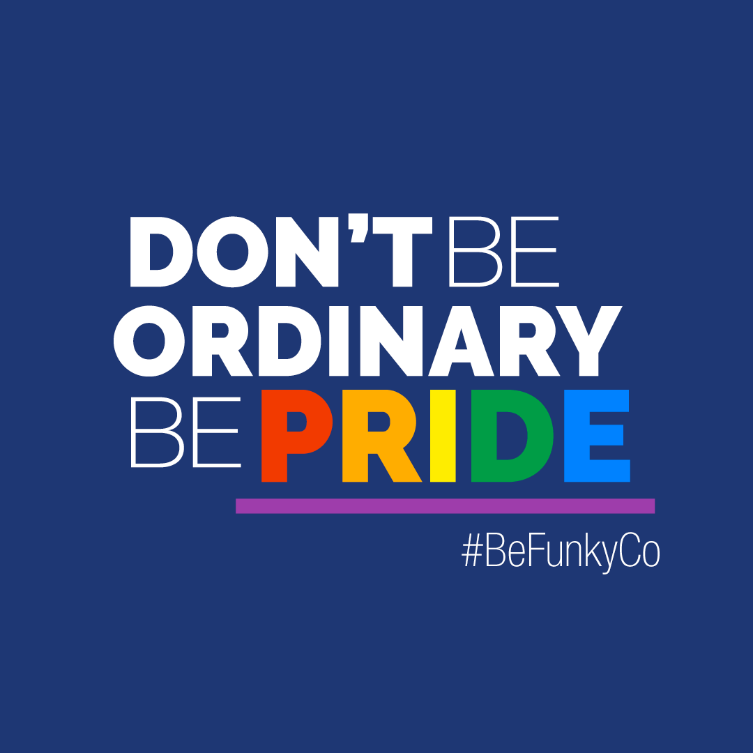 FunkyCompany's tweet photo. No es la diversidad por tendencia, ni la inclusión por acción social. Enfoquémonos en el valor que aportan las personas y derrumbemos barreras y prejuicios.
#orgullo2019 #Pride2019 #befunkyco https://t.co/M5B3PGuToS