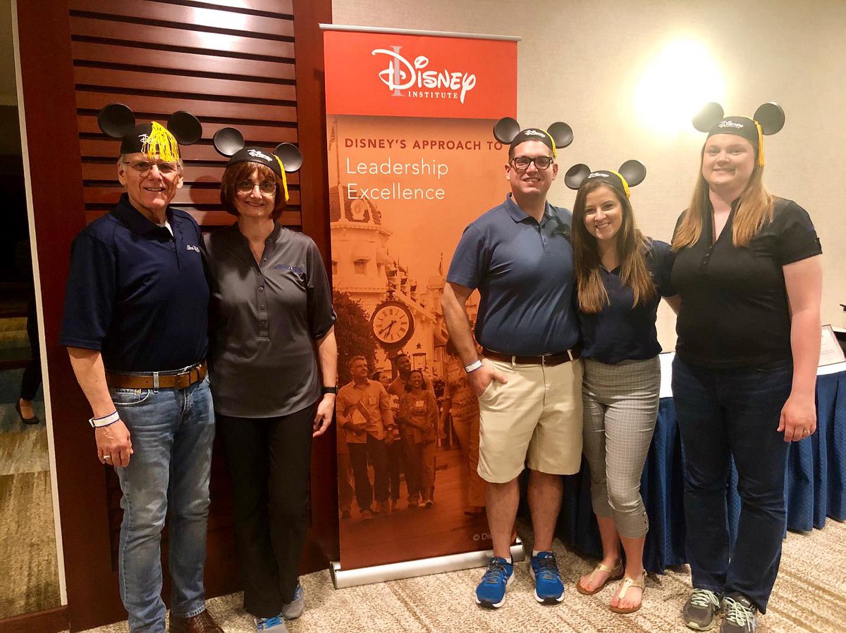 CopperRivrGroup's tweet photo. Food for thought: What does your company do to empower employees and further leadership excellence?

Our leadership team attended the #Disney Institute this month. We had a blast and learned a ton!

#FridayFeeling #Leadership #FinTech #Disneyland https://t.co/3WcyXr2Fn1