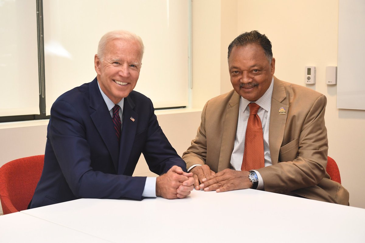 Rev Jesse Jackson Sr on Twitter: ".@JoeBiden has arrived. The ...