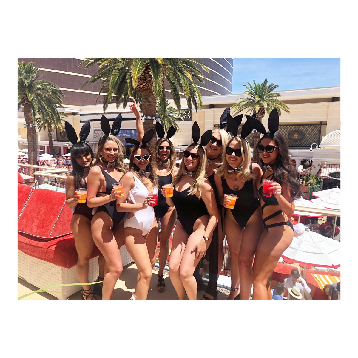 Red_RussianLT's tweet photo. Swan Squad goals! Book your luxury hen party to Las Vegas, we plan you play! Contact our team today! #luxuryhenparties #engaged #ladies #lasvegas #swansquad #swanparties #bridetribe #playboybunnies https://t.co/FTEKlxp2sw