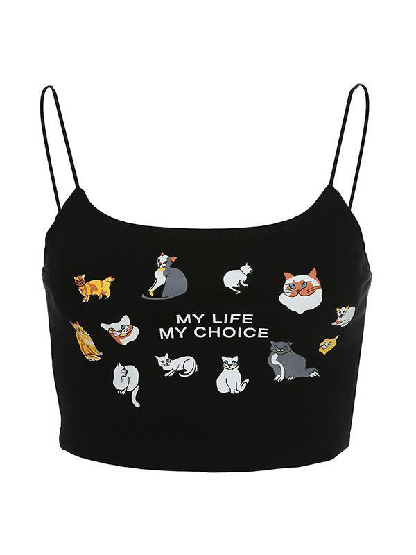 Modakawa.Daily on Twitter "Slim Fit Suspenders Cartoon Letter Print MY