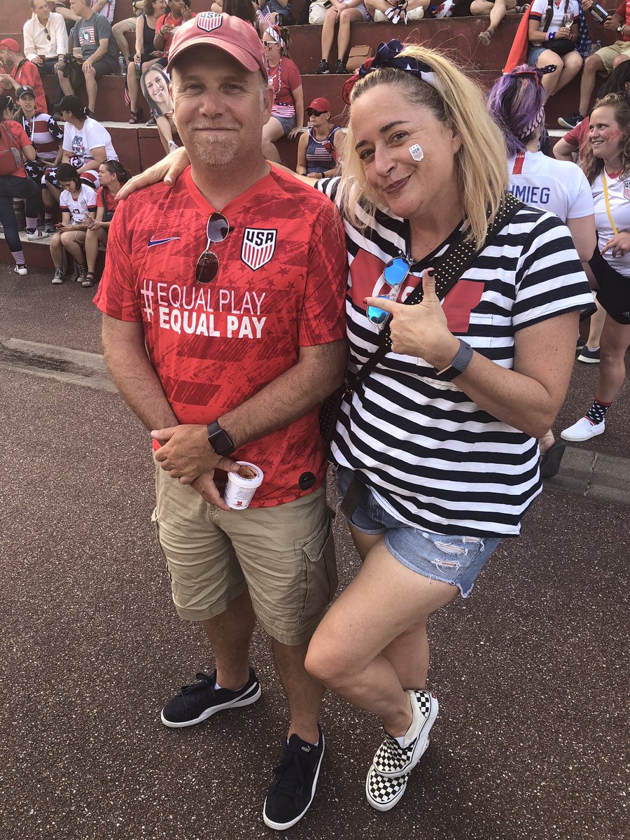 Tammy's tweet image. I believe that we will win! Go @USWNT #FIFAWWC #EqualPlayEqualPay