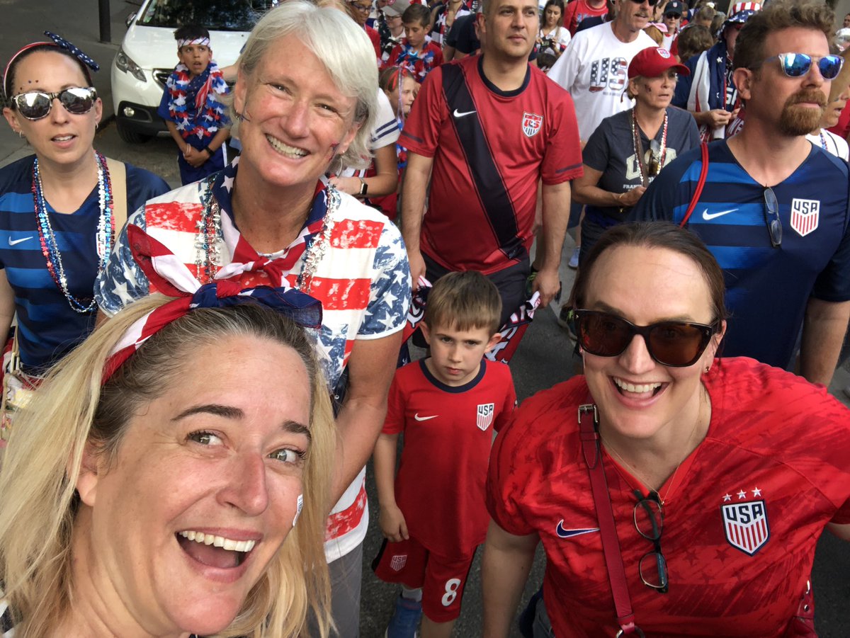 Tammy's tweet image. I believe that we will win! Go @USWNT #FIFAWWC #EqualPlayEqualPay