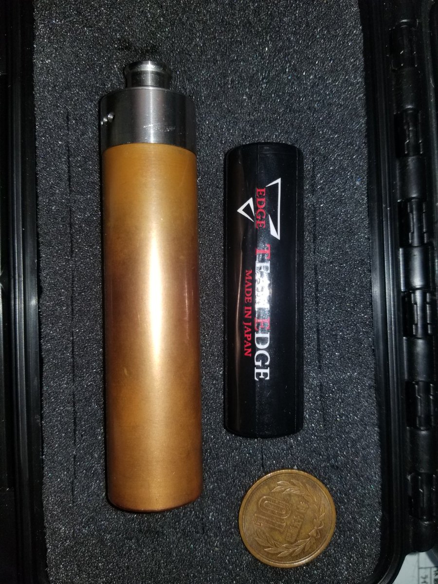 kaito0515's tweet photo. Smpl mod
うん。いい色に育って来たなぁ(^o^)
めざせ10円玉色に。
#vape好きな人と繋がりたい
#smplmod https://t.co/QH538eYF3C