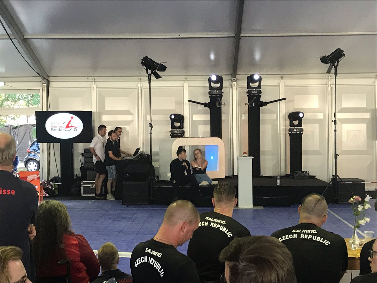 Mooie act van <a href="/iamredo/">Redouan Ait Chitt</a> tijdens opening <a href="/ParagamesBreda/">ParaGamesBreda</a> 2019 !