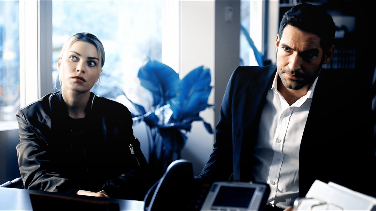 the expressions  #Lucifer (2x02)
