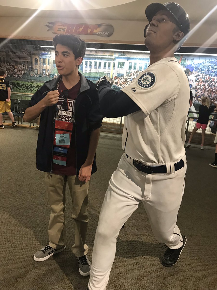 Isaac re-enacts the project that brought him here to present our chapter as a #modelofexcellence #MOE for @SkillsUSA. We promise we interviewed the real thing the first time around. 😂@sluggernation #NLSC2019 @AZSkillsUSAReg5 @AZSkillsUSA