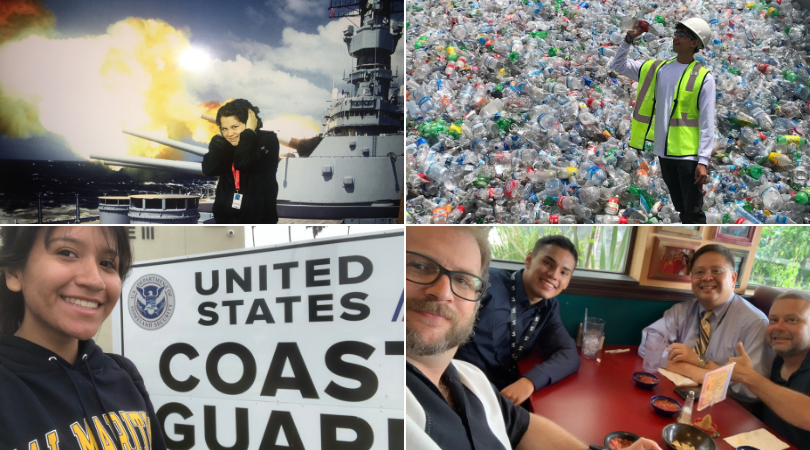 EXPfutureorg's tweet photo. Which one of these #WorkSelfieWednesday selfies from our EXP interns will win the top prize this week? We'll find out after the first internship workshop this afternoon! #EXPinternship https://t.co/Vhg9pFXzhq