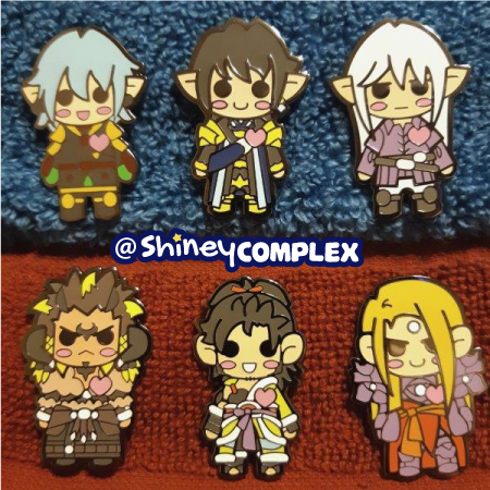 shineycomplex's tweet photo. Guess who’s back in stock! Grumpy boy for everyone! (ノ◕ヮ◕)ノ*:・゚✧
We’ve also restocked the others so get them while you can!
https://t.co/5hgAvigFsJ
#shineycomplex #mylilminion #ffxiv #ff14 #estinien #restock #fanart #pins #haurchefant #aymeric #magnai #hien #zenos https://t.co/dw5JdUO9ho