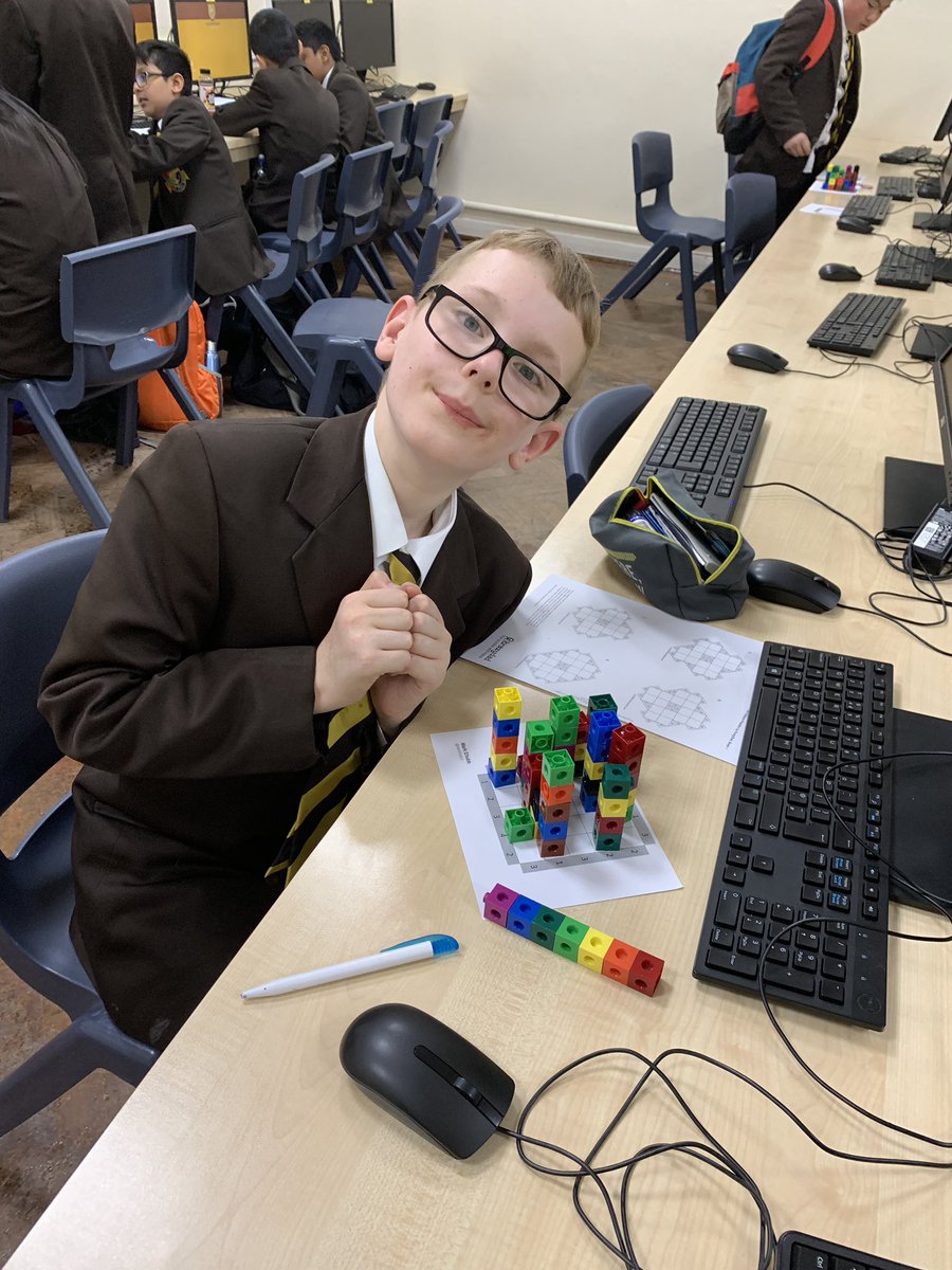 msjjmaths's tweet image. @MarkChubb3 year 7 maths club enjoyed solving skyscrapers using multilink today #maths #buildingmathematicians #skyscraper