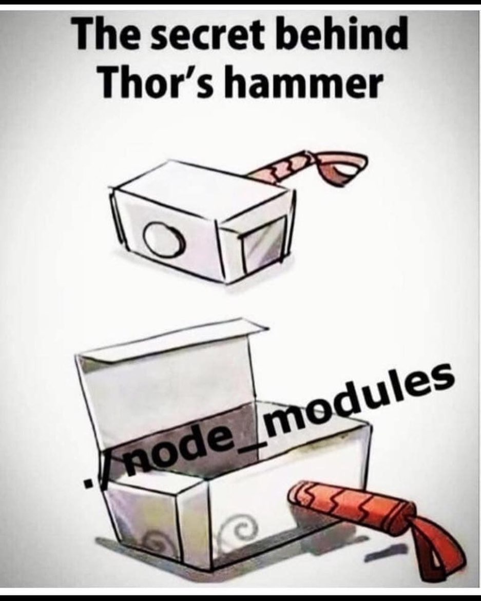 alaaga_'s tweet image. #npm #node_modules