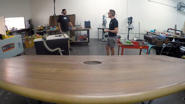 [Director’s Cut]

Such a treat to work with great people on fun projects. For this installment, the powers that be trusted me to sling paint on this beautiful, solid walnut table top expertly crafted by Mr. Muttons himself, @gotschops . The rad illustrat… ift.tt/31VoO1f