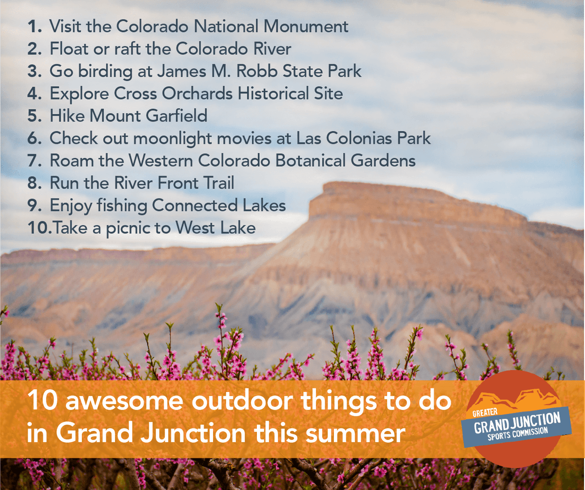 Did you know that the Grand Valley has LOTS of fun, summer outdoors activities?🚵 Start planning your summer adventures with these 10 things to do in the Grand Valley! ⬇️

#ggjsc #getoutdoors #sharegj #visitgj #liveGRAND