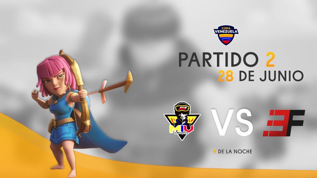 ▪Copa Venezuela▪

➖ @CR_MadeinVzla va por el pase a semifinal pero para eso deberá superar a @EternityForceGG➖

📰9PM Venezuela