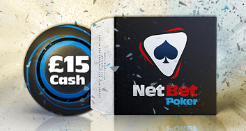 FreePokerDeals's tweet photo. £15 Cash Free When you Sign up to #NetBetPoker here >> https://t.co/czzcxAjtgA #freepokerchips https://t.co/qlJfWjgROQ