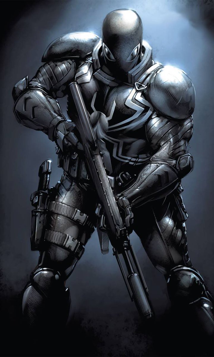 Marvelキャラクター紹介bot Pa Twitter エージェント ヴェノム フラッシュ トンプソン 能力 スパイダーマンと同等の能力 シンビオートの触手 銃器の扱い シンビオートと結合しているが 理性を保ちながら任務を遂行する政府公認のスペシャルエージェント T