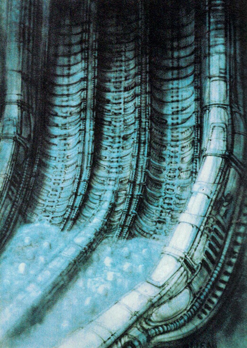 H. R. Giger preproduction artwork for Alien (1979). Photos from The ...