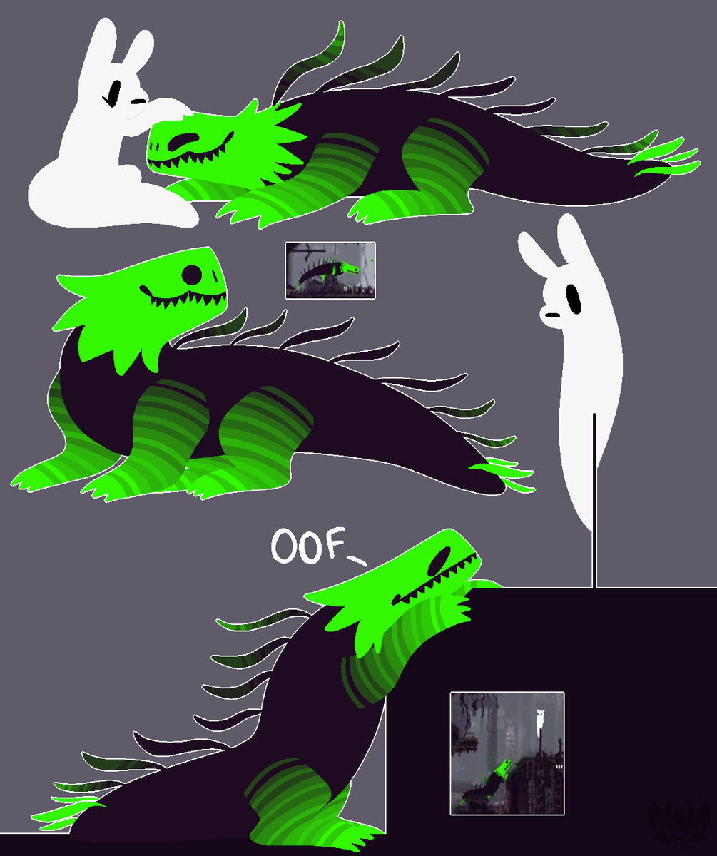 TamyMew's tweet photo. my friend tamed this chonker of a green lizard :0
#rainworld #rainworldgame #slugcatlife https://t.co/9BXBZamTY4