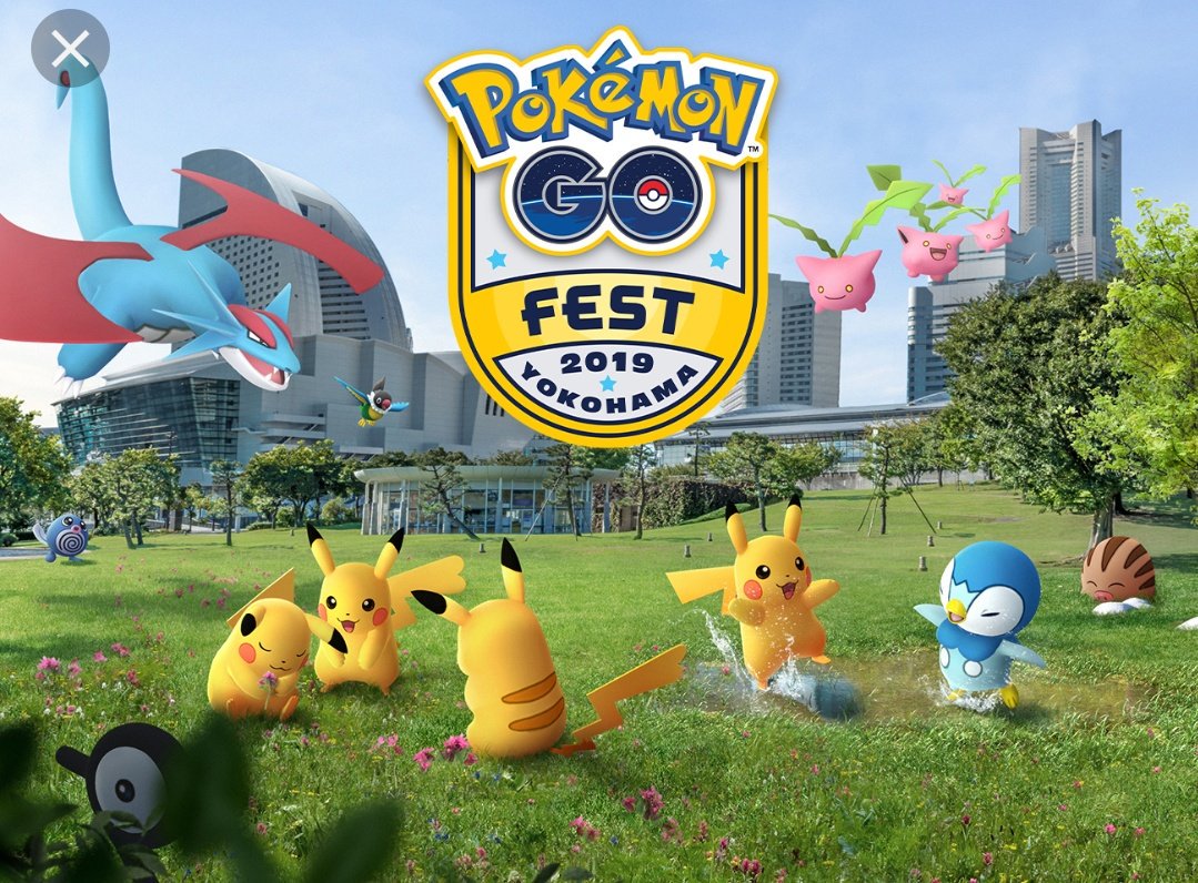 Selling #pokemongo #gofest #yokohama game account with ticket,  any dates,  dm me asap