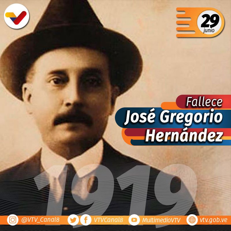 VTVcanal8's tweet photo. #EFEMÉRIDE 🗓️| Un #29Jun, hace 100 años, fallece el doctor José Gregorio Hernández. Al médico de los pobres se le conoció por su vocación religiosa. Luego de su muerte se le asoció a milagros médicos y actualmente es considerado “Venerable” por la Iglesia Católica

#AsíSomos 🇻🇪 https://t.co/k5zsB0NckY